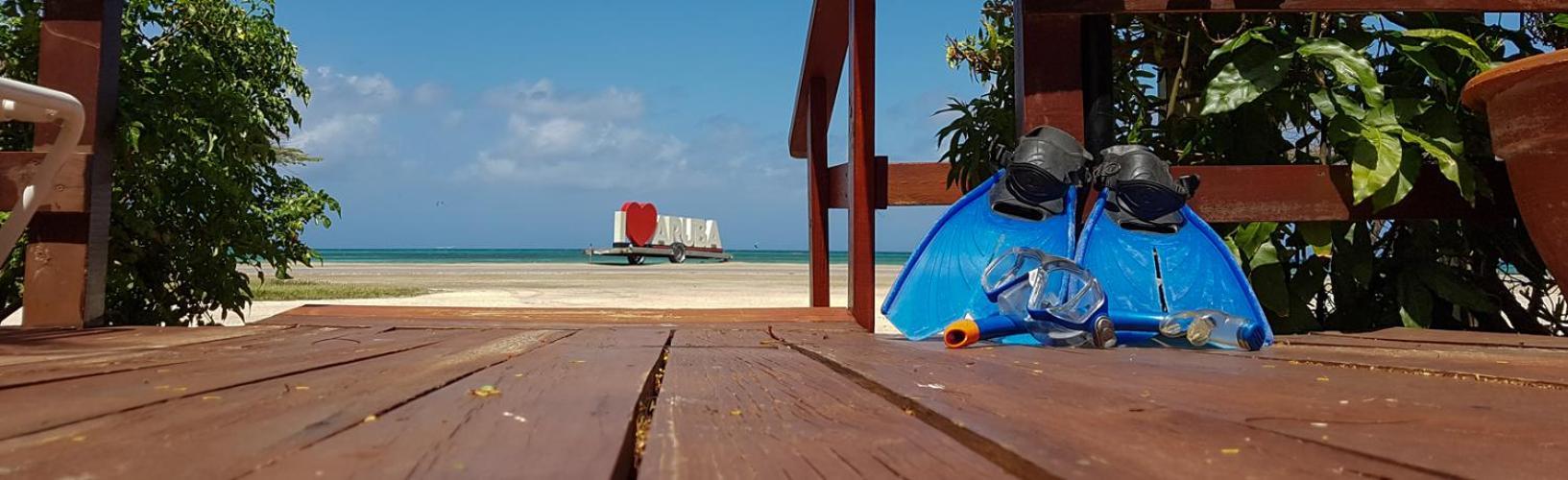 Aruba Beach Villas Palm Beach Eksteriør bilde